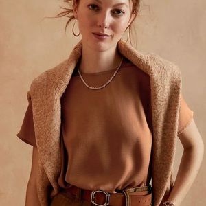 Banana Republic Factory Essential Crew-Neck Top | Med